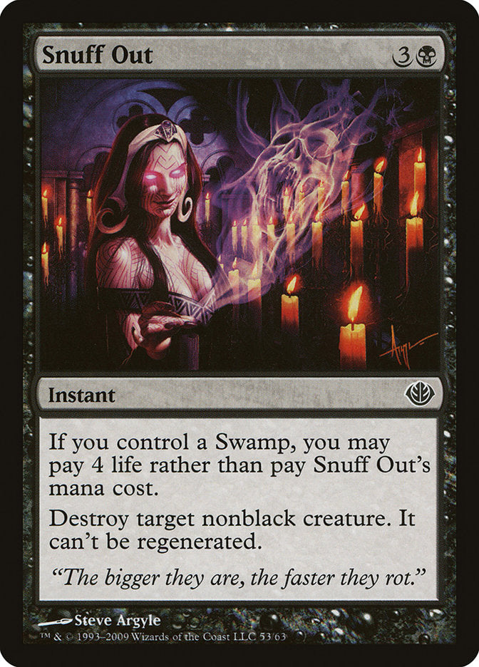 Snuff Out [Duel Decks: Garruk vs. Liliana] | Gamer Loot