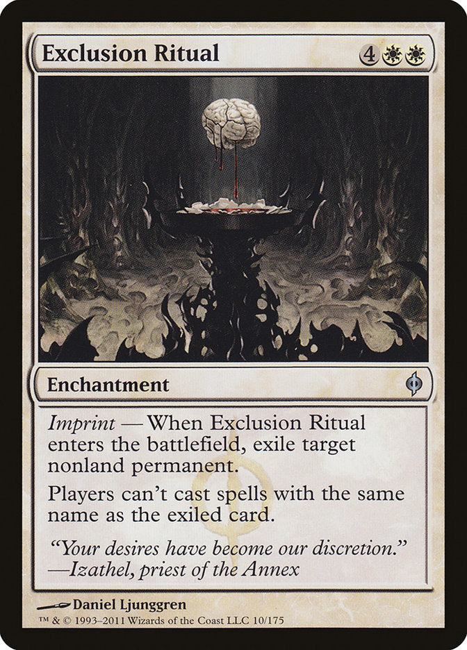 Exclusion Ritual [New Phyrexia] | Gamer Loot