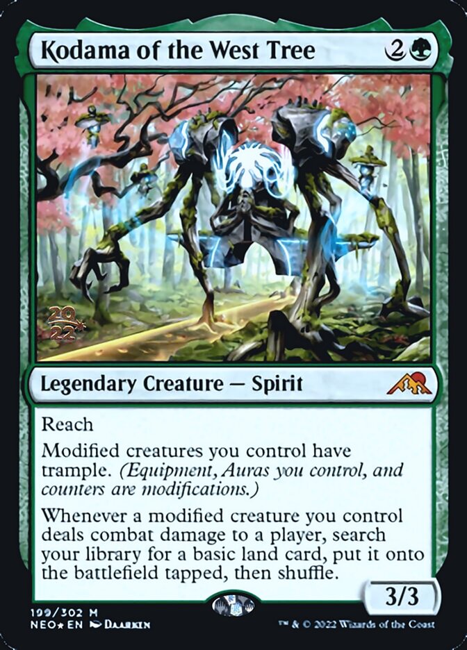 Kodama of the West Tree [Kamigawa: Neon Dynasty Prerelease Promos] | Gamer Loot