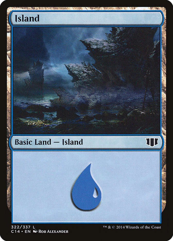 Island (322) [Commander 2014] | Gamer Loot