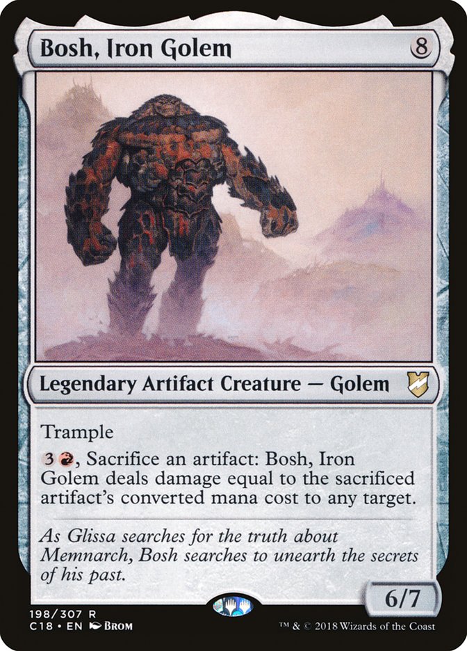 Bosh, Iron Golem [Commander 2018] | Gamer Loot