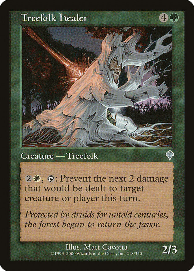 Treefolk Healer [Invasion] | Gamer Loot