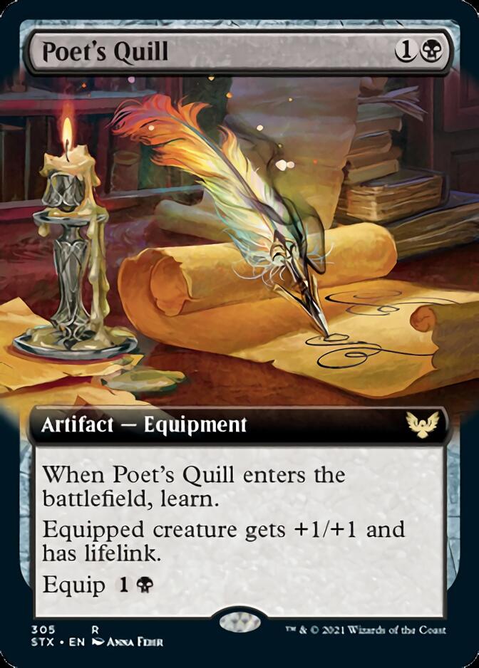 Poet's Quill (Extended) [Strixhaven: School of Mages] | Gamer Loot