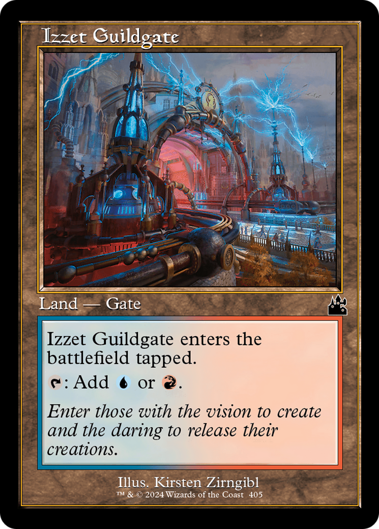 Izzet Guildgate (Retro Frame) [Ravnica Remastered] | Gamer Loot