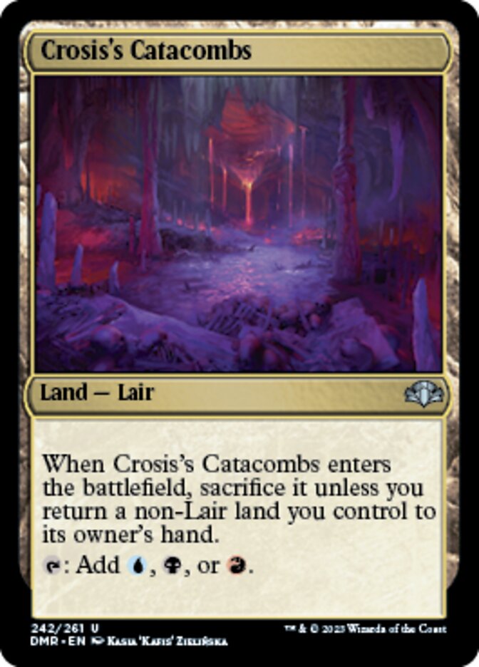 Crosis's Catacombs [Dominaria Remastered] | Gamer Loot