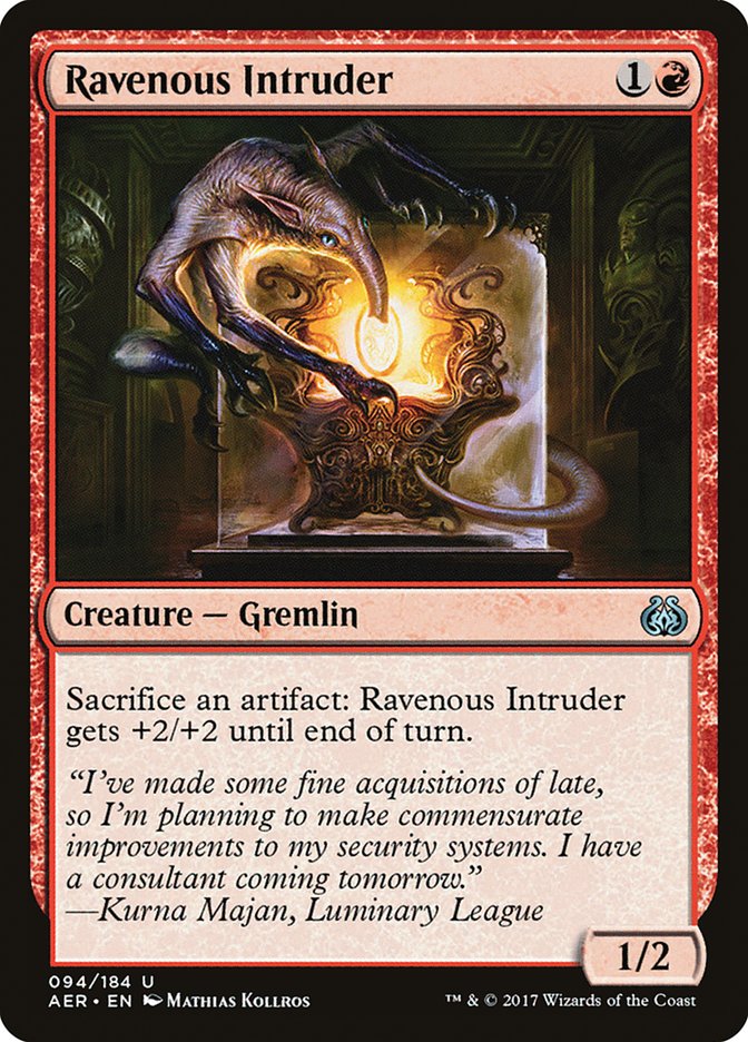 Ravenous Intruder [Aether Revolt] | Gamer Loot