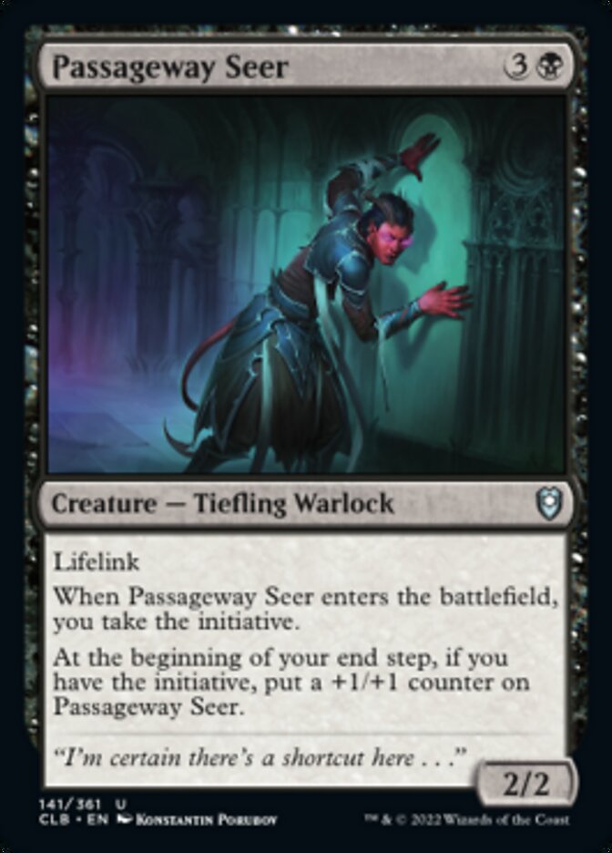 Passageway Seer [Commander Legends: Battle for Baldur's Gate] | Gamer Loot