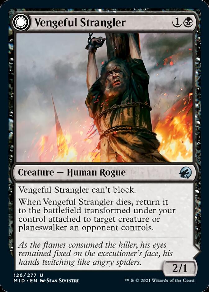 Vengeful Strangler // Strangling Grasp [Innistrad: Midnight Hunt] | Gamer Loot