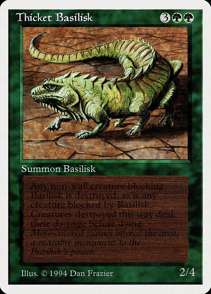 Thicket Basilisk [Summer Magic / Edgar] | Gamer Loot