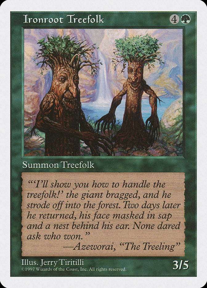 Ironroot Treefolk [Fifth Edition] | Gamer Loot