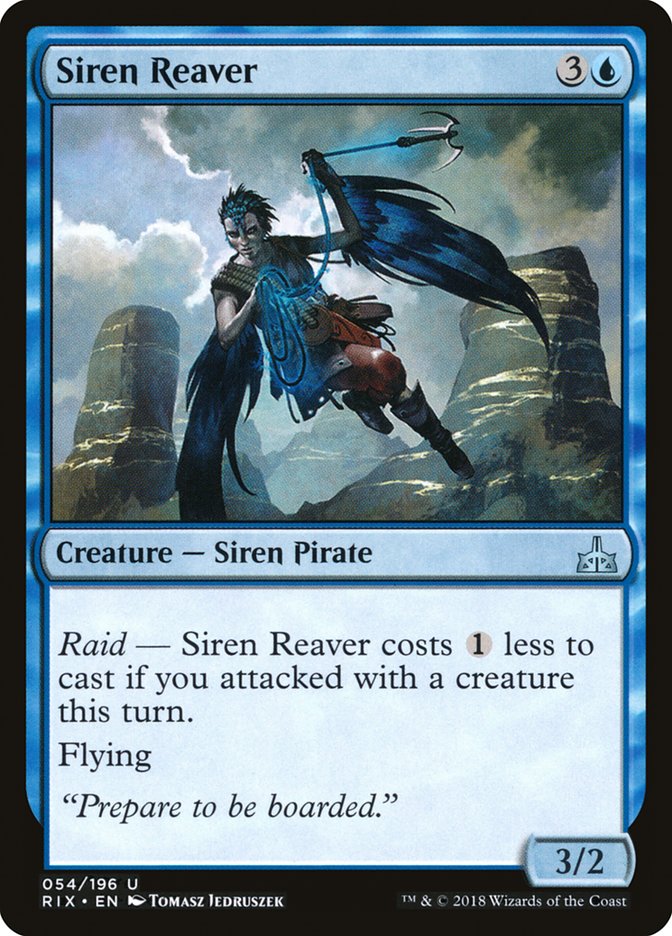 Siren Reaver [Rivals of Ixalan] | Gamer Loot