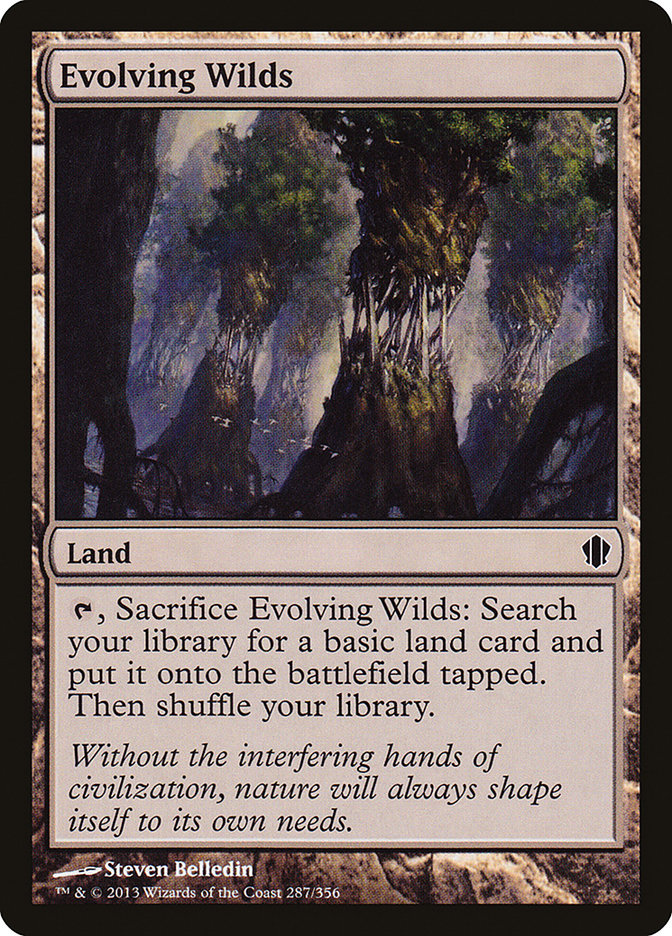 Evolving Wilds [Commander 2013] | Gamer Loot