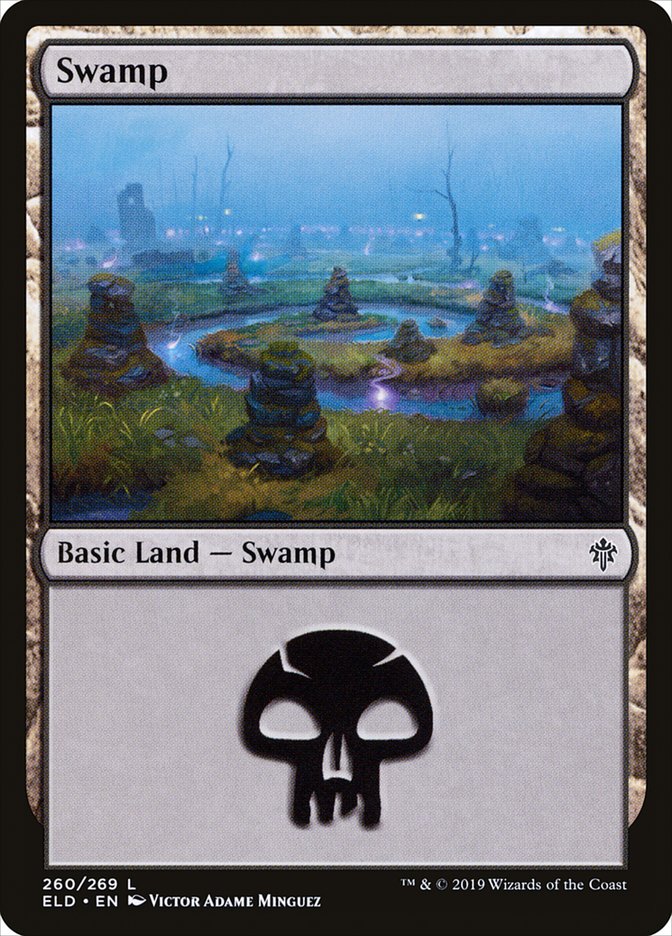 Swamp (260) [Throne of Eldraine] | Gamer Loot