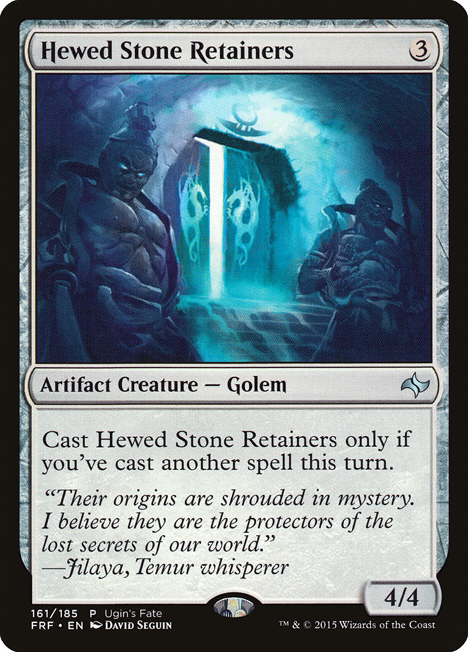 Hewed Stone Retainers [Ugin's Fate] | Gamer Loot