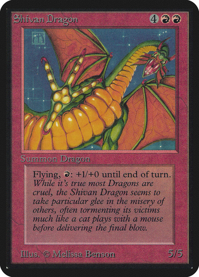 Shivan Dragon [Limited Edition Alpha] | Gamer Loot