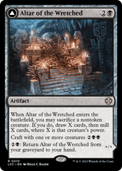 Altar of the Wretched // Wretched Bonemass [The Lost Caverns of Ixalan Commander] | Gamer Loot