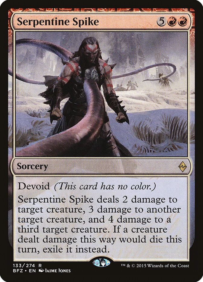 Serpentine Spike [Battle for Zendikar] | Gamer Loot