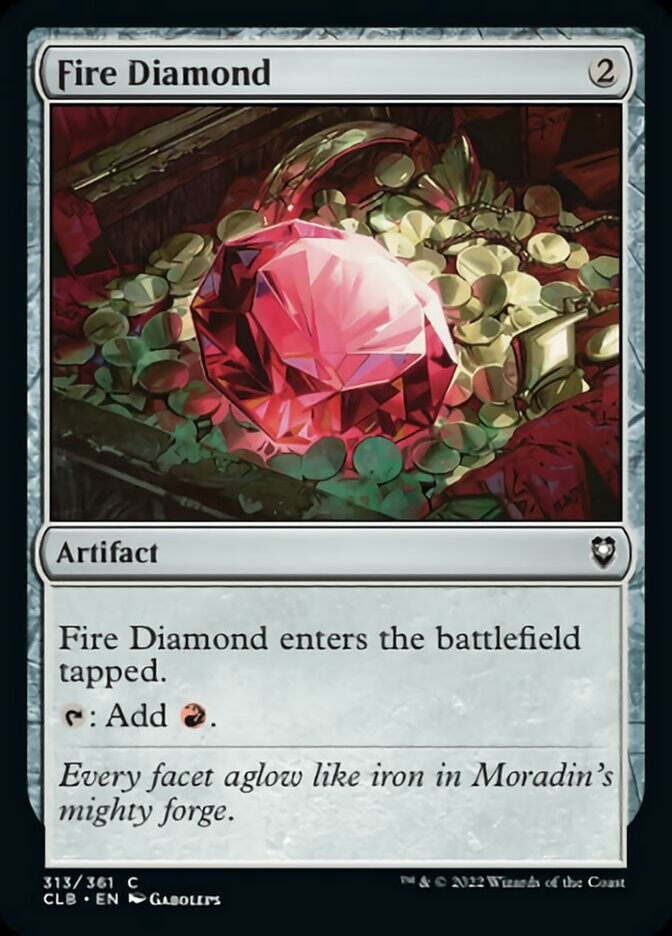 Fire Diamond [Commander Legends: Battle for Baldur's Gate] | Gamer Loot