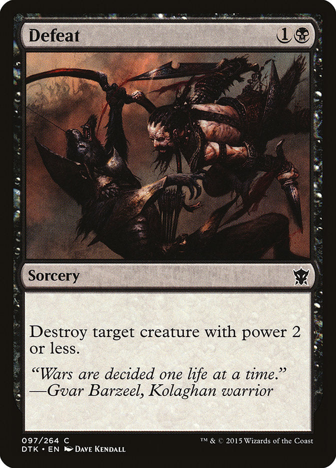 Defeat [Dragons of Tarkir] | Gamer Loot