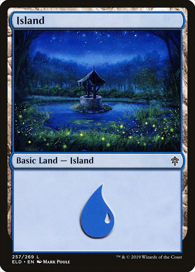 Island (257) [Throne of Eldraine] | Gamer Loot