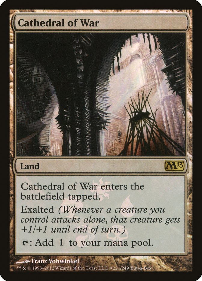 Cathedral of War (Buy-A-Box) [Magic 2013 Promos] | Gamer Loot