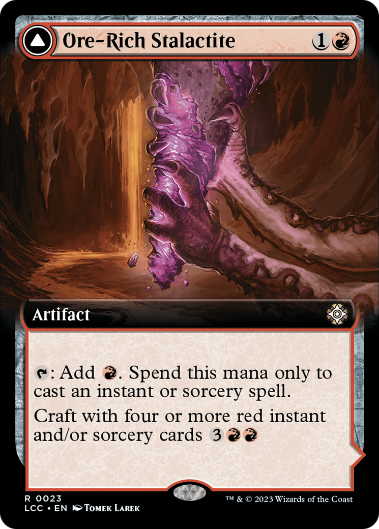 Ore-Rich Stalactite (Extended Art) [The Lost Caverns of Ixalan Commander] | Gamer Loot