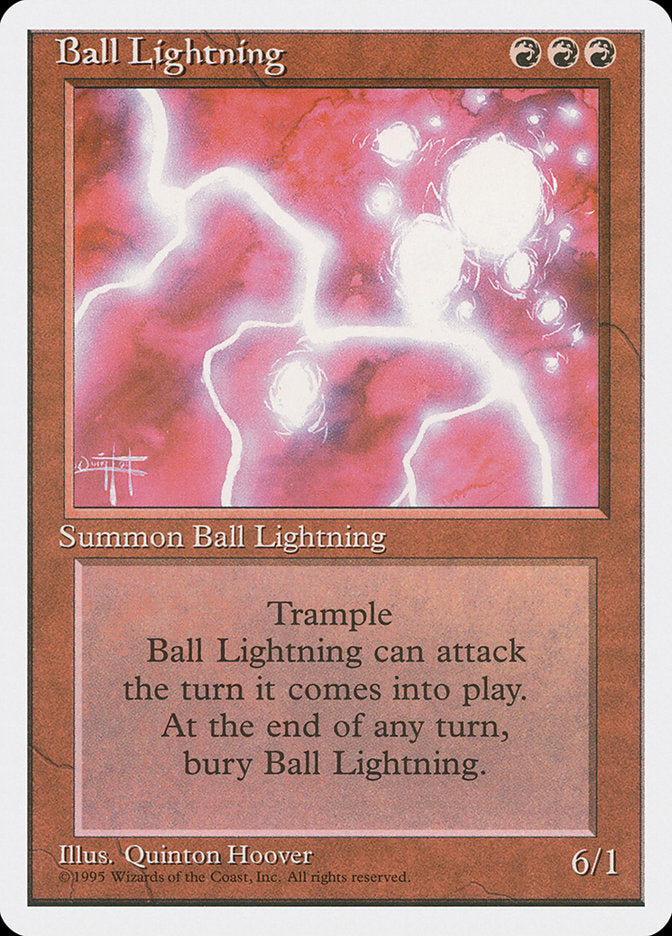 Ball Lightning [Fourth Edition] | Gamer Loot