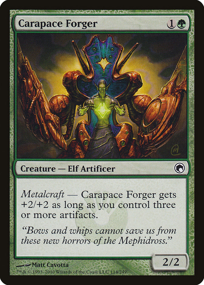 Carapace Forger [Scars of Mirrodin] | Gamer Loot