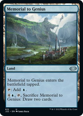 Memorial to Genius [Jumpstart 2022] | Gamer Loot