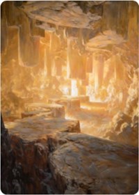 Pillarverge Pathway Art Card [Zendikar Rising Art Series] | Gamer Loot