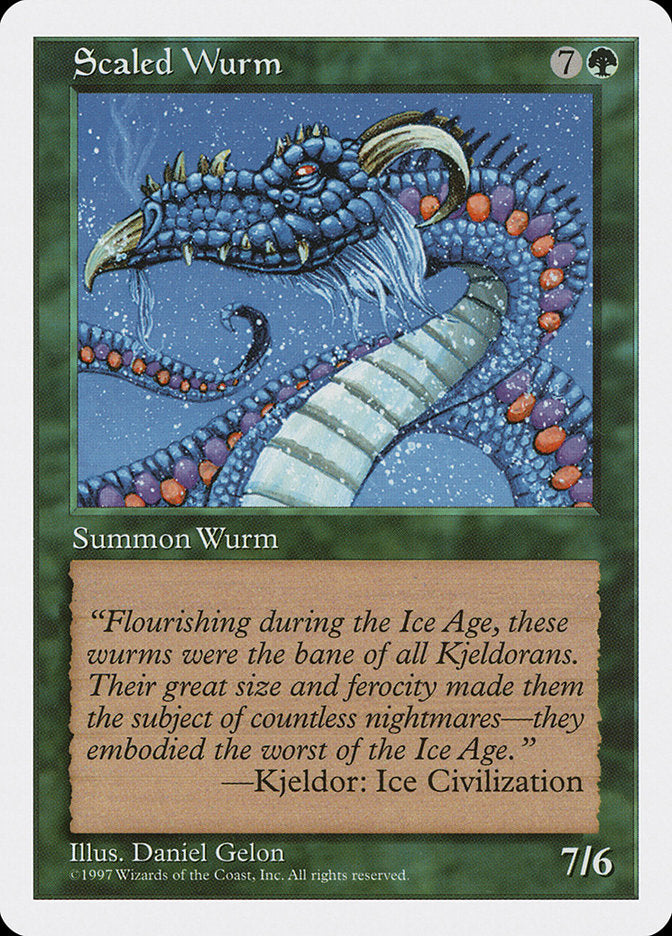 Scaled Wurm [Fifth Edition] | Gamer Loot