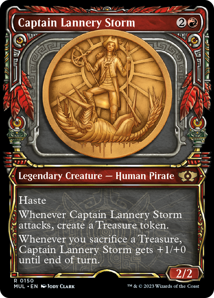 Captain Lannery Storm (Halo Foil) [Multiverse Legends] | Gamer Loot