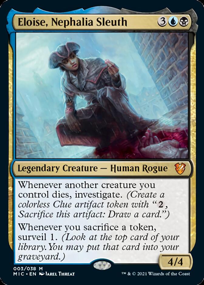 Eloise, Nephalia Sleuth [Innistrad: Midnight Hunt Commander] | Gamer Loot