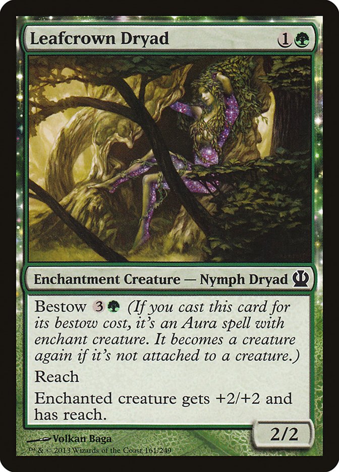 Leafcrown Dryad [Theros] | Gamer Loot