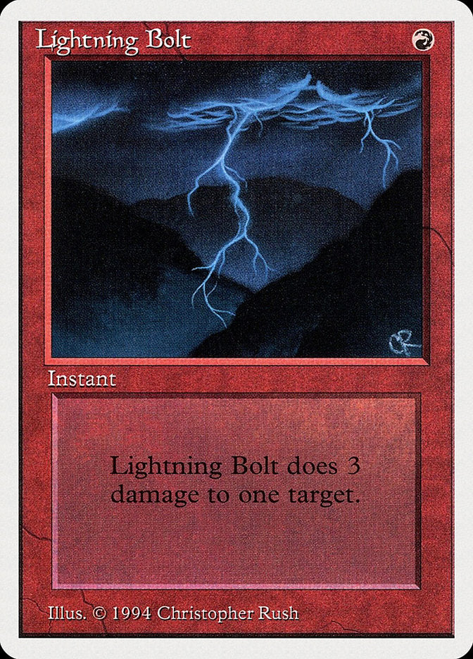 Lightning Bolt [Summer Magic / Edgar] | Gamer Loot