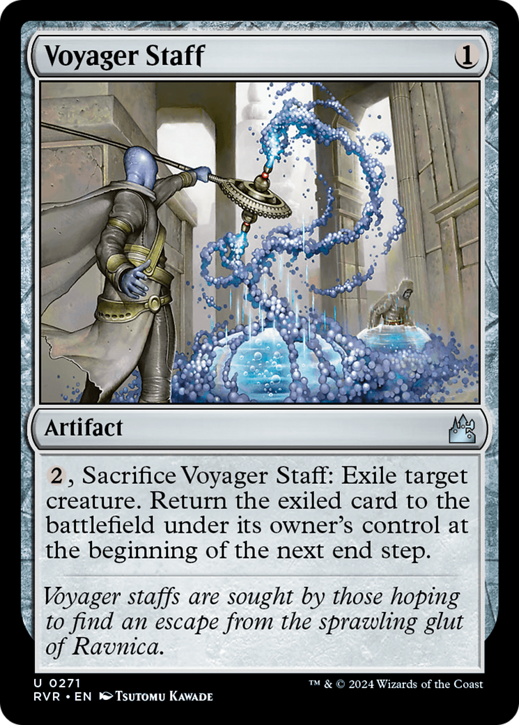 Voyager Staff [Ravnica Remastered] | Gamer Loot