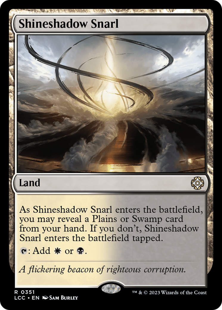 Shineshadow Snarl [The Lost Caverns of Ixalan Commander] | Gamer Loot