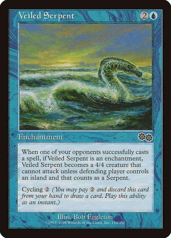 Veiled Serpent [Urza's Saga] | Gamer Loot