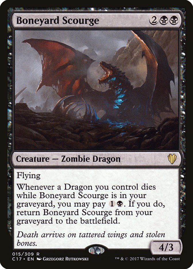 Boneyard Scourge [Commander 2017] | Gamer Loot