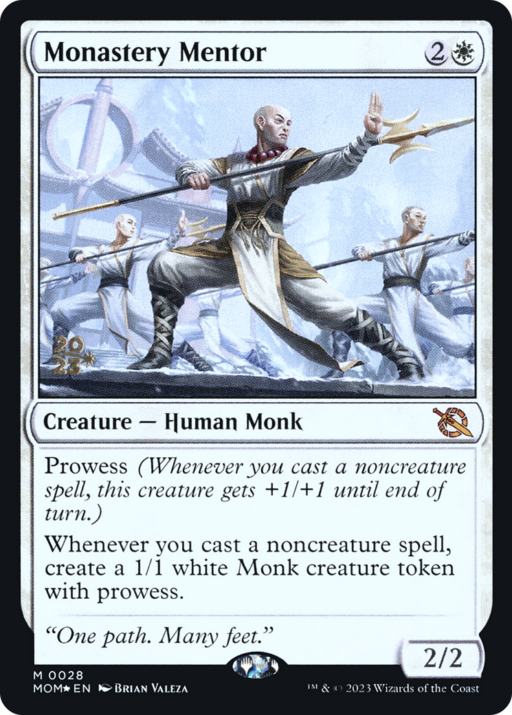 Monastery Mentor [March of the Machine Prerelease Promos] | Gamer Loot