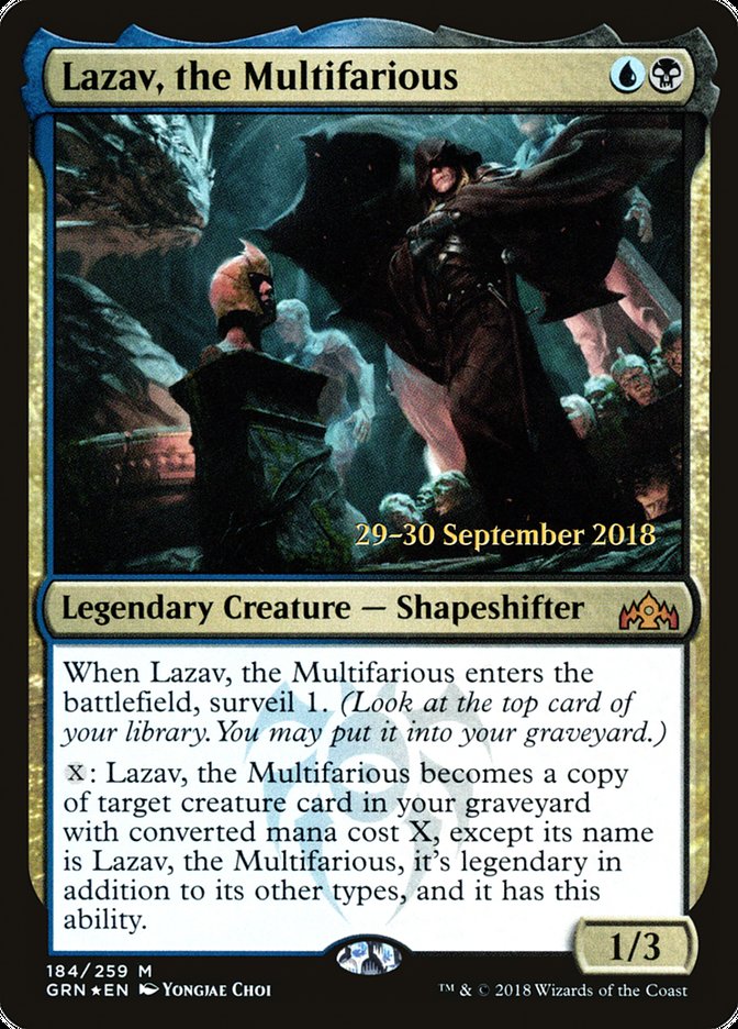 Lazav, the Multifarious  [Guilds of Ravnica Prerelease Promos] | Gamer Loot