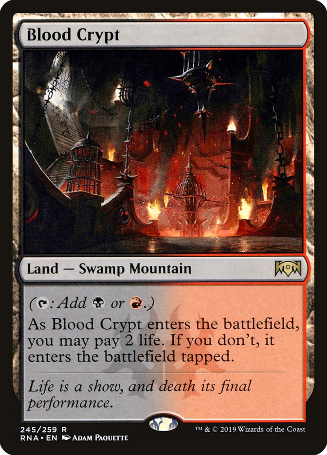 Blood Crypt [Ravnica Allegiance] | Gamer Loot