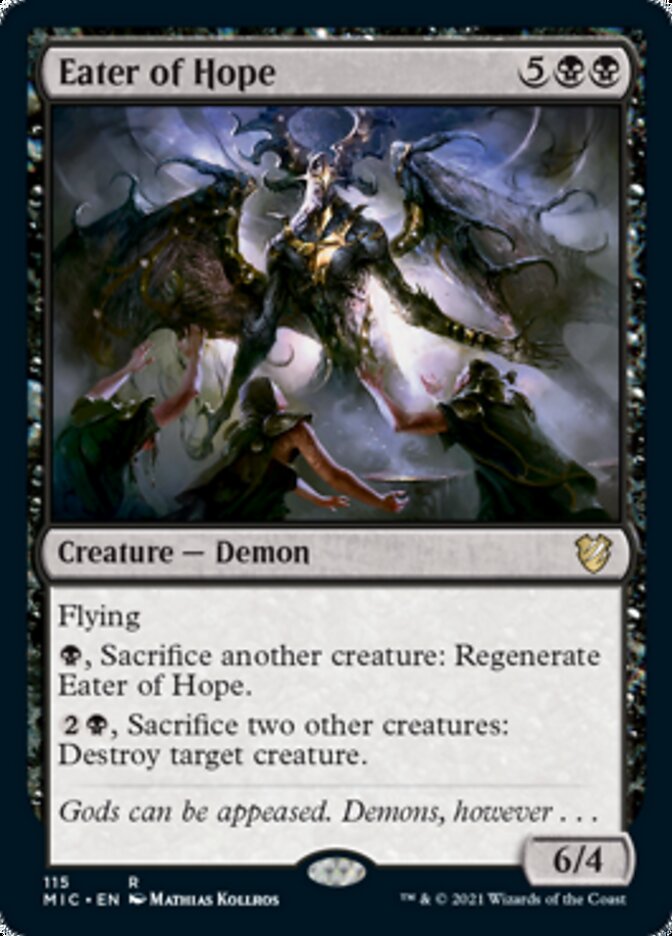 Eater of Hope [Innistrad: Midnight Hunt Commander] | Gamer Loot
