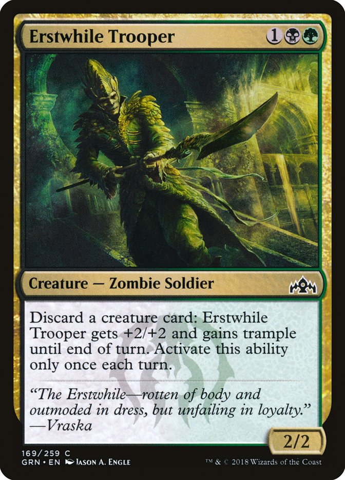 Erstwhile Trooper [Guilds of Ravnica] | Gamer Loot