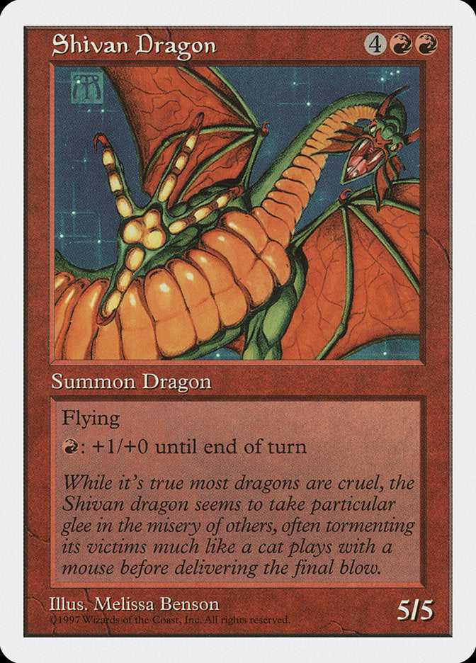 Shivan Dragon [Fifth Edition] | Gamer Loot