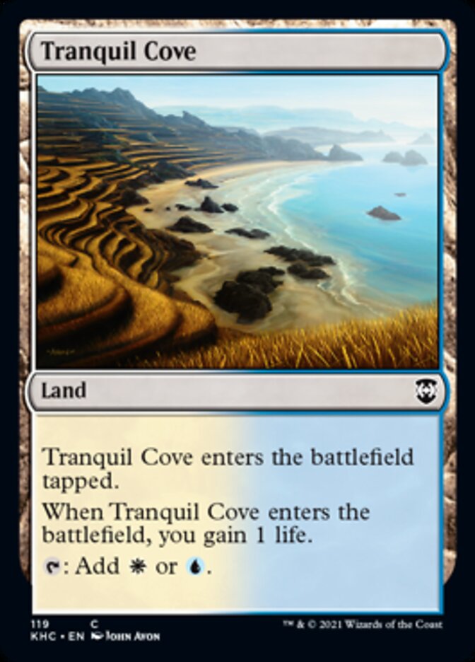 Tranquil Cove [Kaldheim Commander] | Gamer Loot