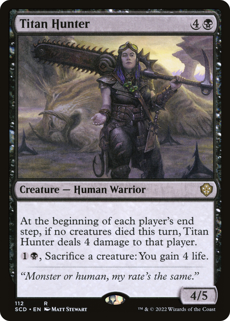 Titan Hunter [Starter Commander Decks] | Gamer Loot