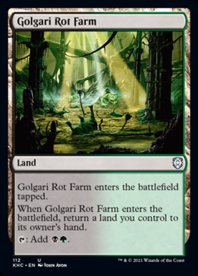 Golgari Rot Farm [Kaldheim Commander] | Gamer Loot