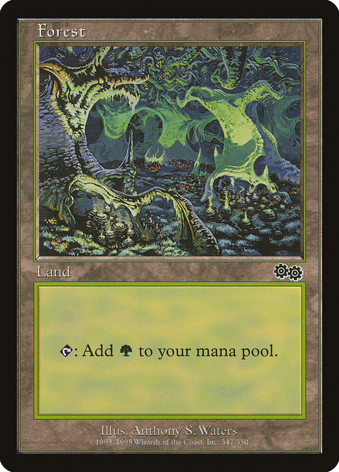 Forest (347) [Urza's Saga] | Gamer Loot