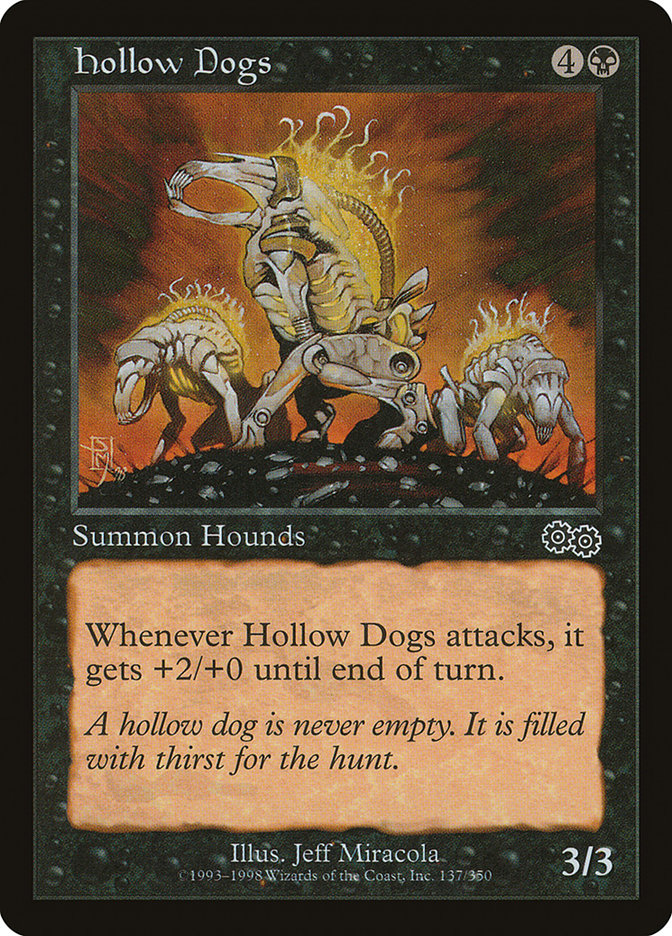 Hollow Dogs [Urza's Saga] | Gamer Loot